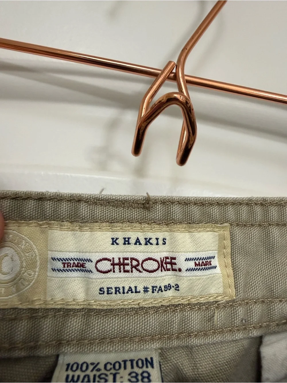 Cherokee Men's Cargo Shorts in Khaki Green